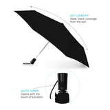 42" totes® 3 Section Auto Open Umbrella