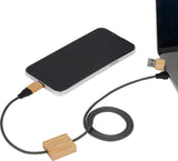 FSC® 100% Bamboo 5-in-1 100W Laptop Charging Cable