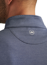 Peter Millar Men's Perth Performance Melange Quarter-Zip