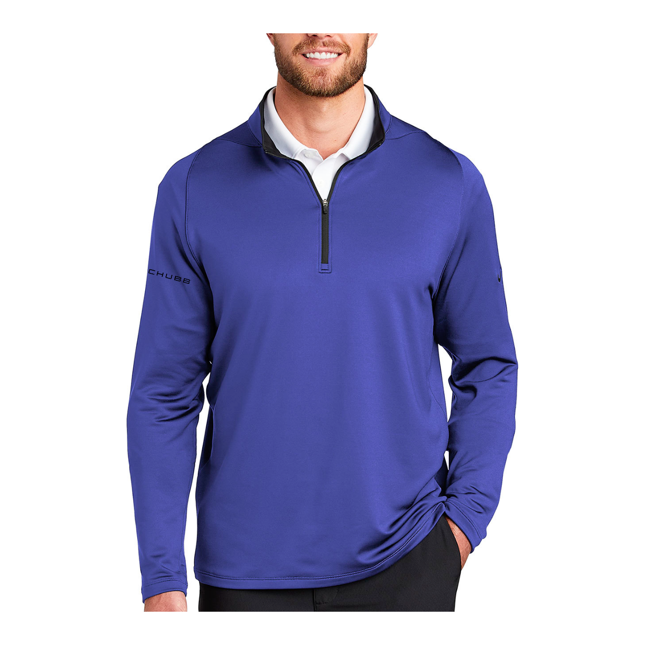 dri fit nike zip up
