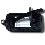 Signature Leather Luggage Tag