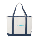 Baltic 24oz Cotton Canvas Tall Zippered Boat Tote