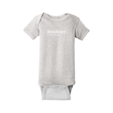 Infant Short Sleeve Baby Rib Bodysuit Onesie