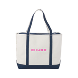 Baltic 24oz Cotton Canvas Tall Zippered Boat Tote