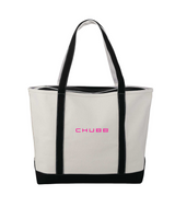 Baltic 24oz Cotton Canvas Tall Zippered Boat Tote