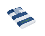 NEW PLUSH Cabana Stripe Beach Towel
