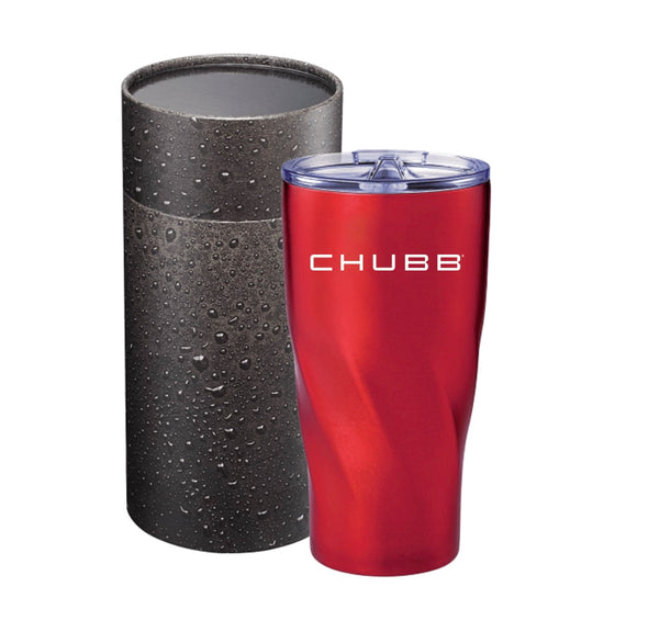 Hugo Copper Tumbler 20oz With Cylindrical Box