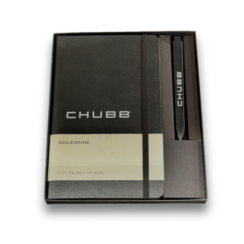 Moleskine® Large Notebook and GO Pen Gift Set