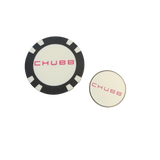 Poker Chip with Removable Ball Marker