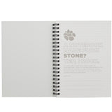 5” x 7” Mineral Stone Field Spiral Notebook