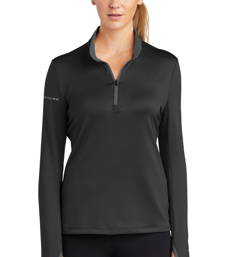 Nike Ladies Dri-FIT Stretch 1/2-Zip Cover-Up