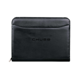 Genuine Leather Zippered Padfolio with FSC® Mix Paper